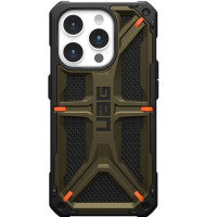 Чохол UAG для Apple iPhone 15 Pro Monarch, Kevlar Elemental Green