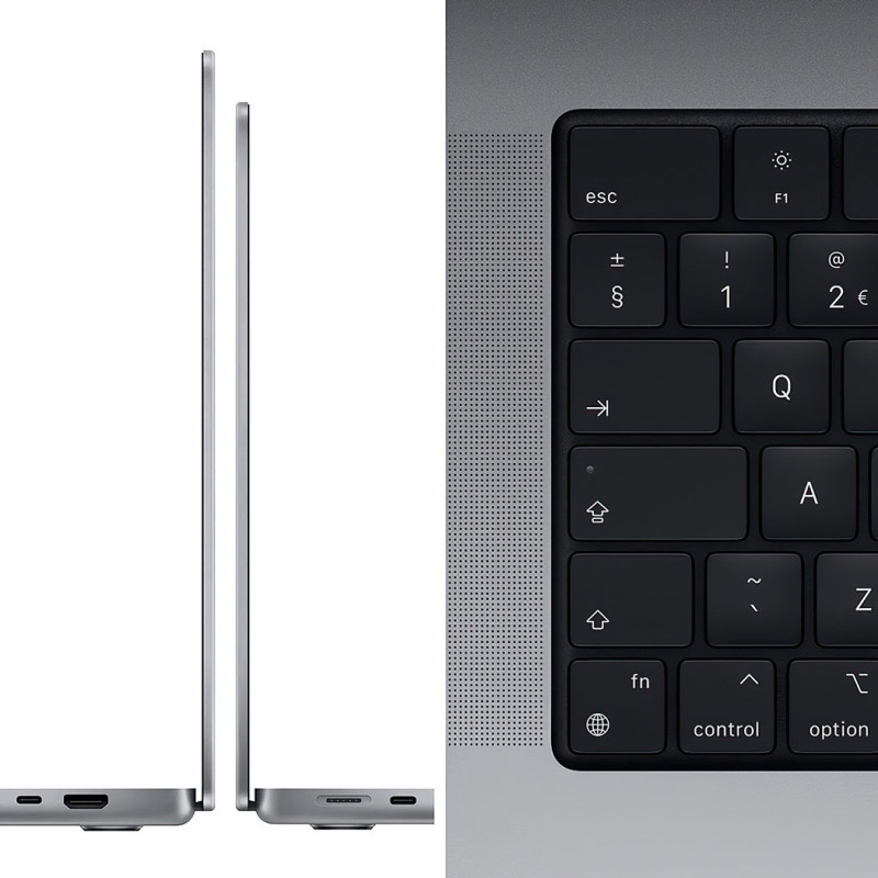 Ноутбук APPLE MacBook Pro 16" M1 PRO 1TB Space Grey MK193